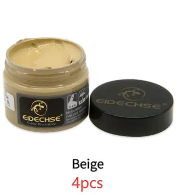 50ml leather repair cream colour restorer paste for car seats, sofas, shoes and wallets in multiple colours