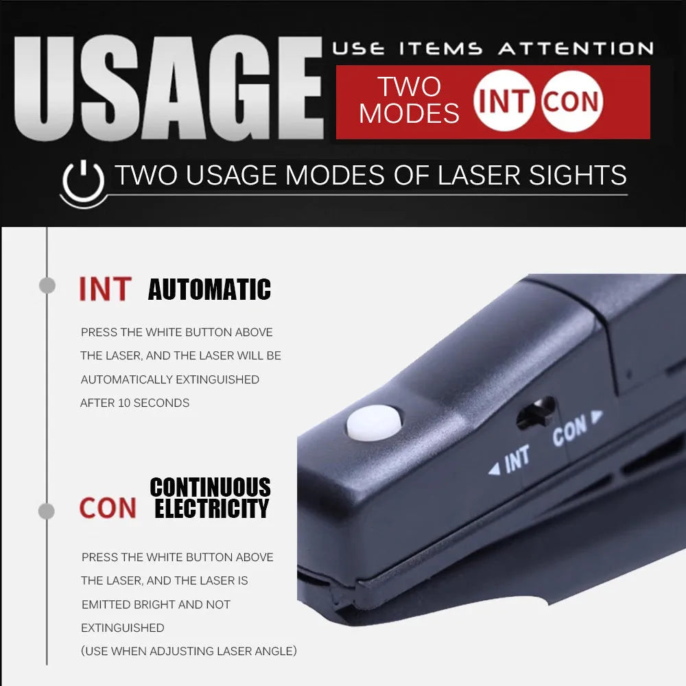 Black golf laser aiming instrument for putter alignment practice