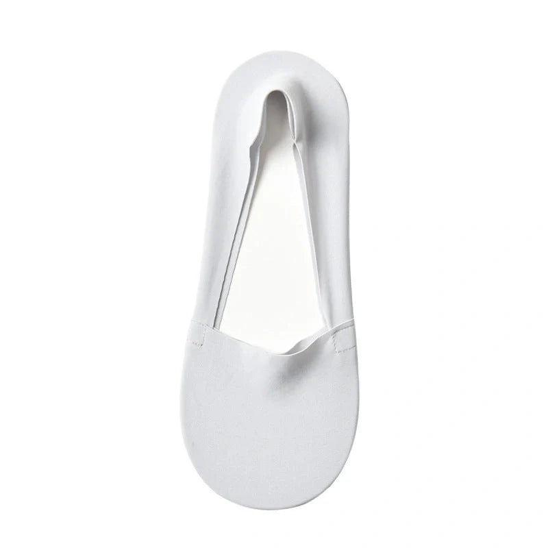 Stylish women's non-slip silicone socks in various colours for fashion and safety