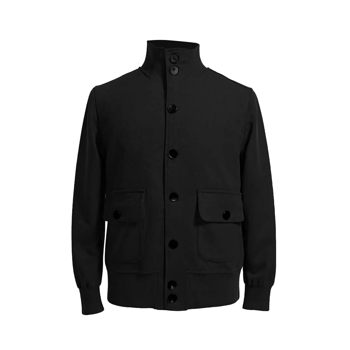 Men's retro deerskin velvet jacket in solid colour, available in seven colours and sizes M to XXXXL