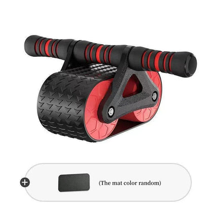 Premium dual-wheel abdominal roller for effective core strengthening exercises