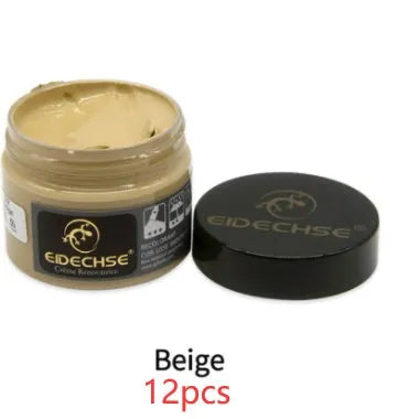 50ml leather repair cream colour restorer paste for car seats, sofas, shoes and wallets in multiple colours