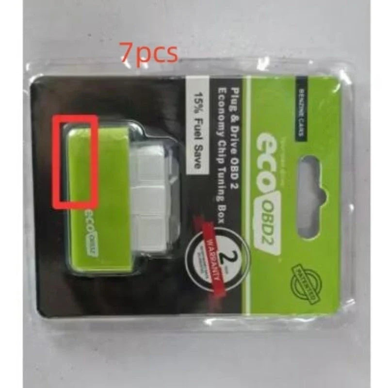 Fuel-Saving OBD2 Tuner for Gasoline Vehicles - Plug-and-Play Design, Intelligent Self-Adjusting Technology, Up to 15% Fuel Savings