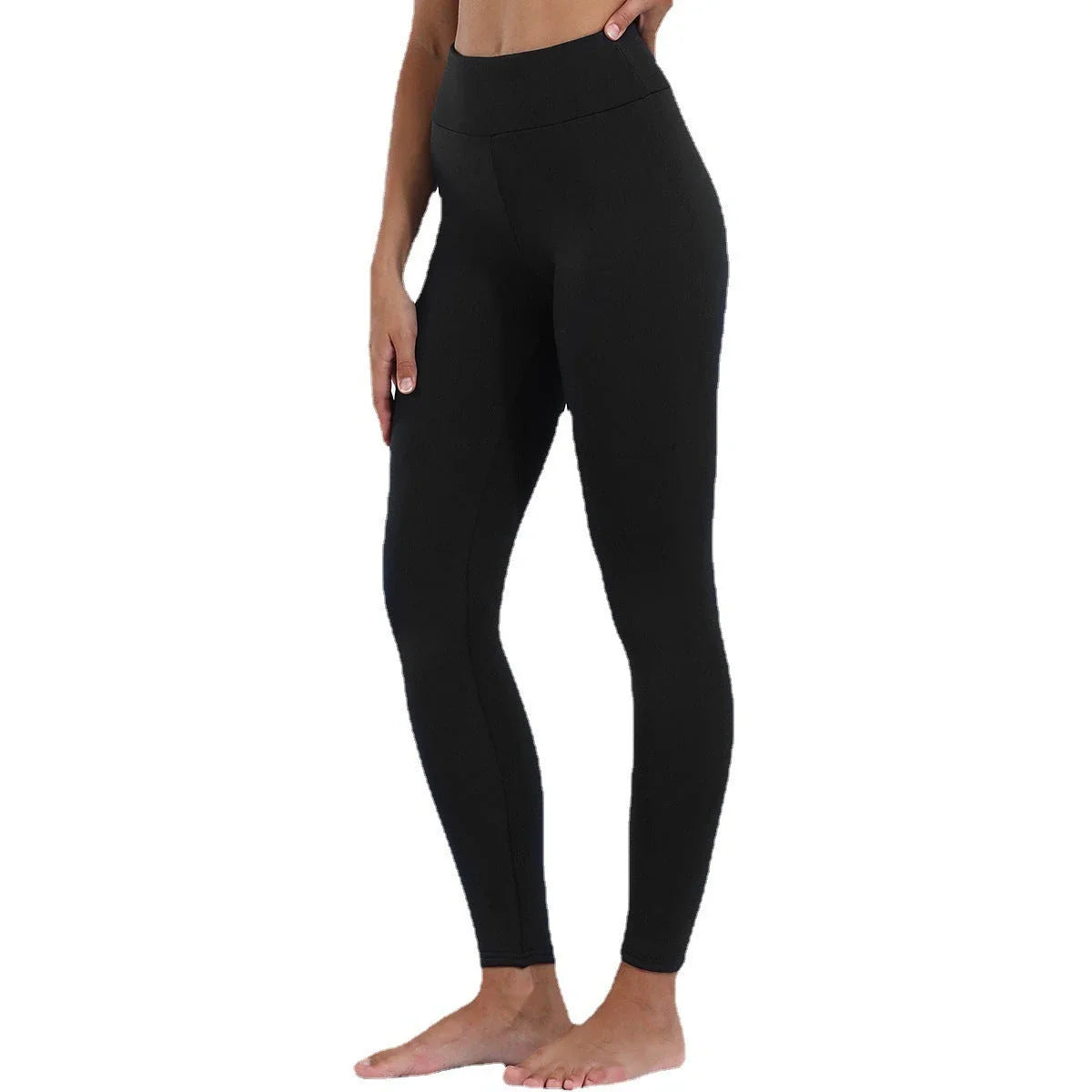 Cozy stretch leggings in a variety of stylish colors, featuring a warm, high-quality fabric blend and a flattering, high-stretch design.