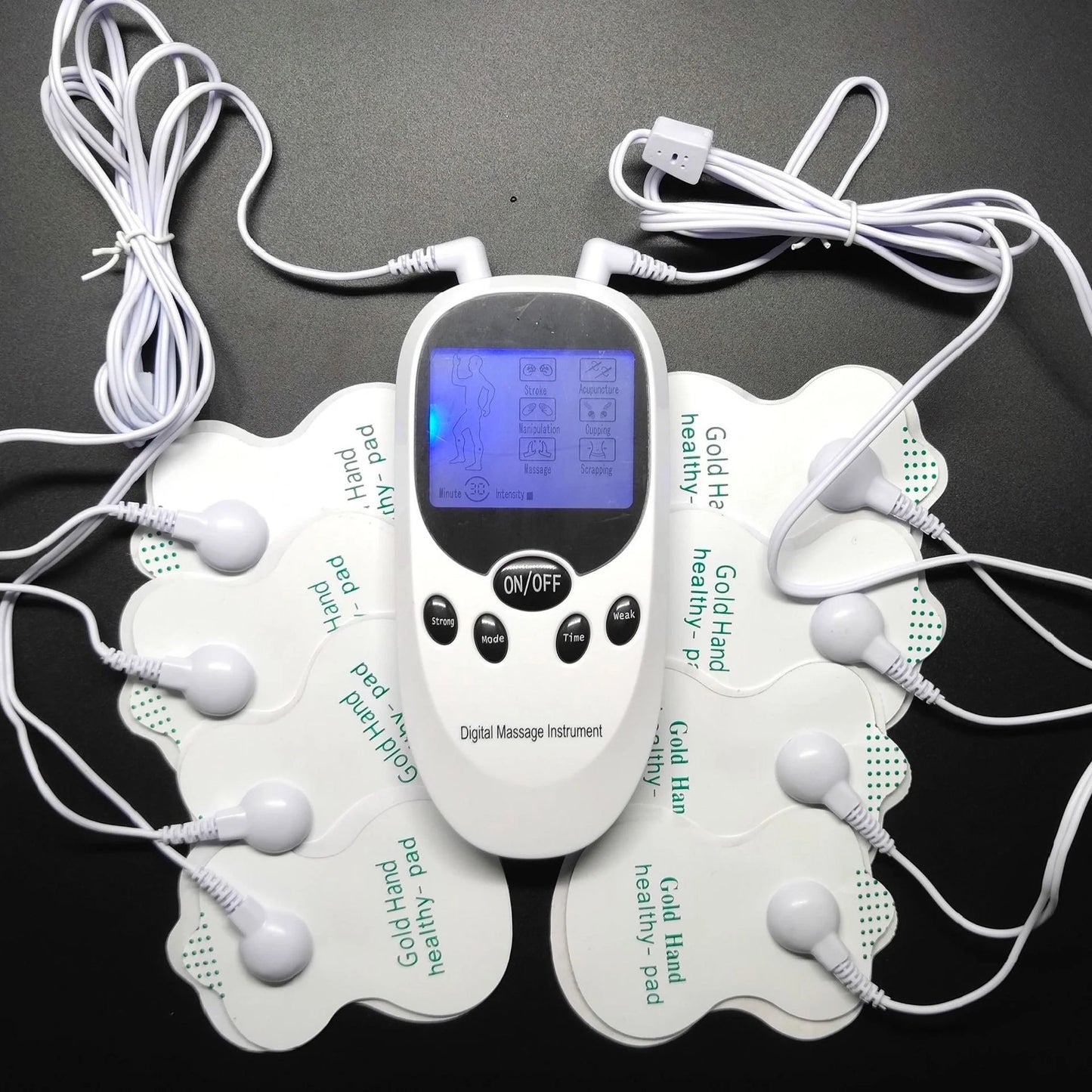 Electric Acupuncture Digital Therapy TENS Body Massager for pain relief