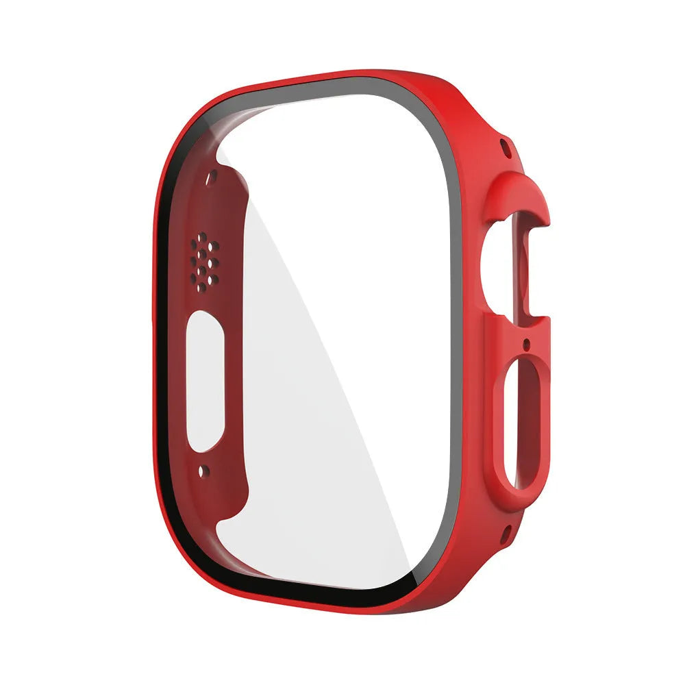 PC Tempered Film protective case for Apple Watch in various colours and sizes.
