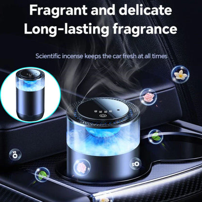 Stylish car air freshener diffuser with various fragrance options for a soothing driving experience