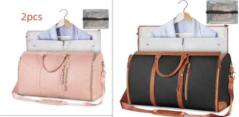 Stylish and durable carry-on travel bag with convenient organization pockets and versatile storage options
