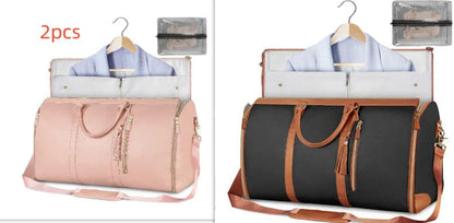 Stylish and durable carry-on travel bag with convenient organization pockets and versatile storage options