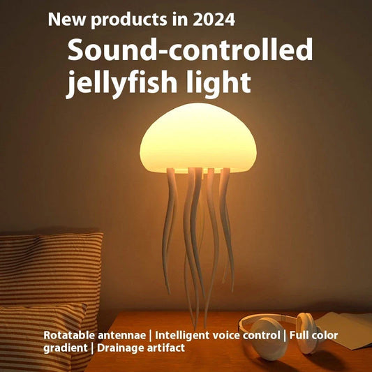 Captivating Jellyfish Lamp with Adjustable Tentacles and Mesmerizing Color-Changing Effects for Relaxation and Ambiance