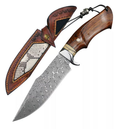 Folding Forging Outdoor Self-defense Knife with multi-purpose hook and bottle opener