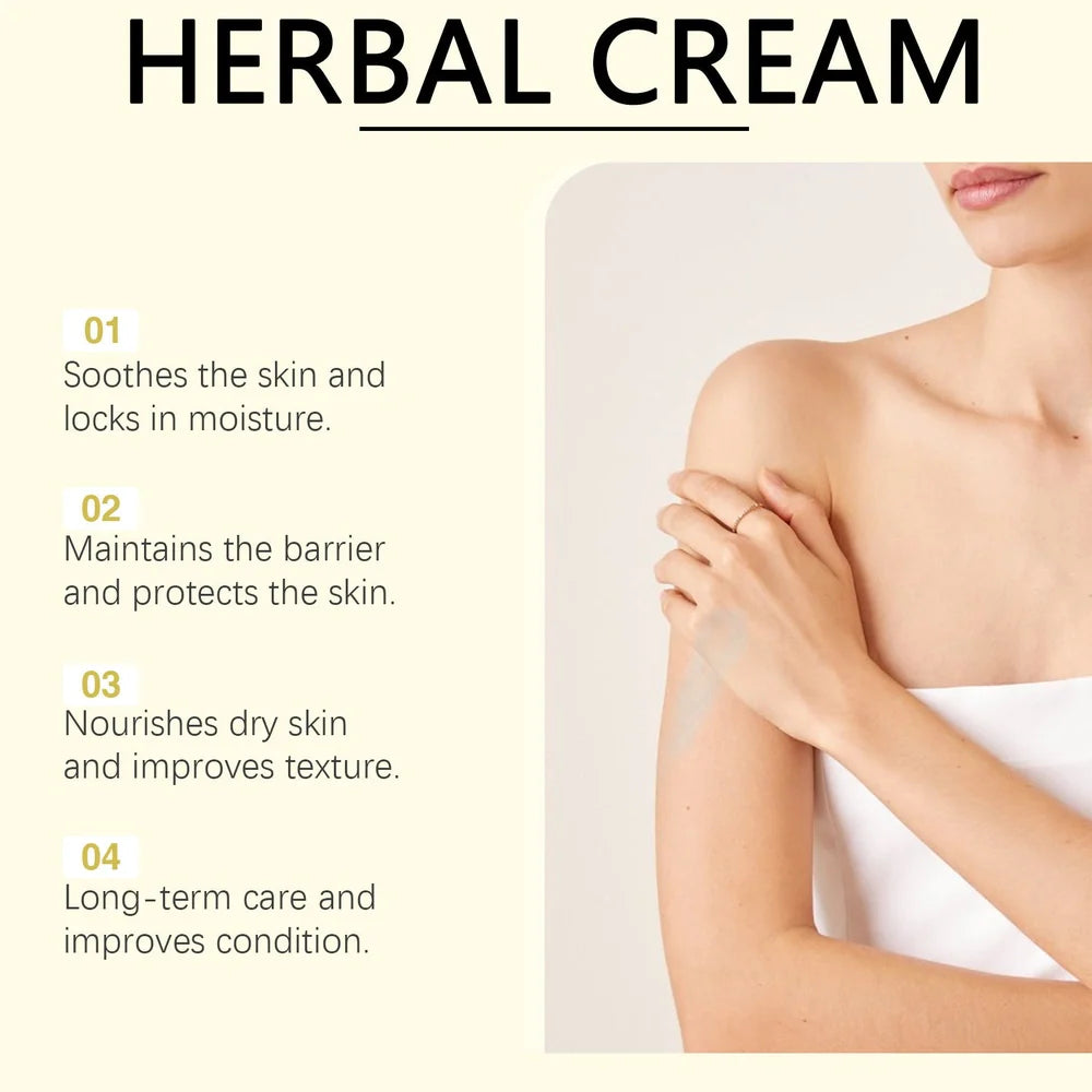 15g herbal moisturising cream tube with tea tree oil and Centella asiatica formula