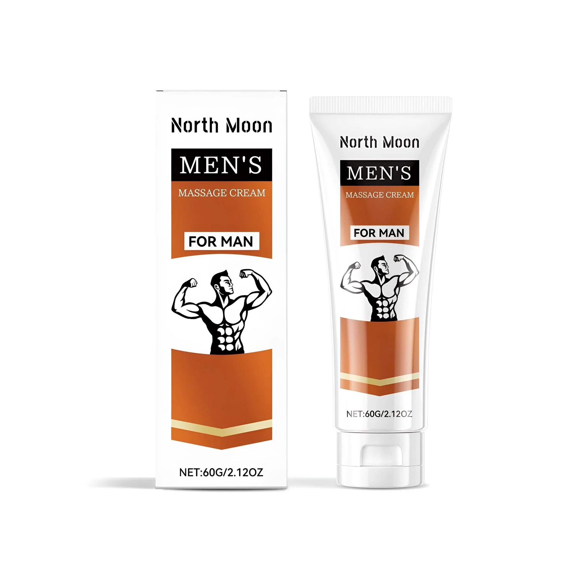 60g tube of men's massage care cream with ginseng and botanical extracts