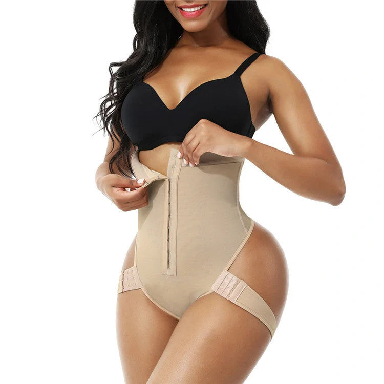 Butt Lifter Control Panties Seamless Shapewear in black and skin tone