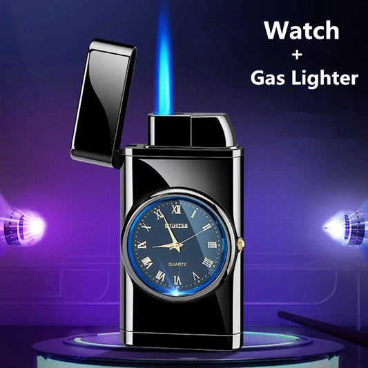 Multifunctional Lighter Watch with Sleek Design and Premium Materials