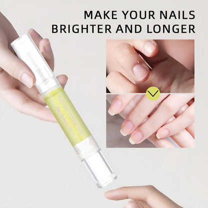 3ml bottle of nail growth and moisturising treatment oil for wash-free nail care.