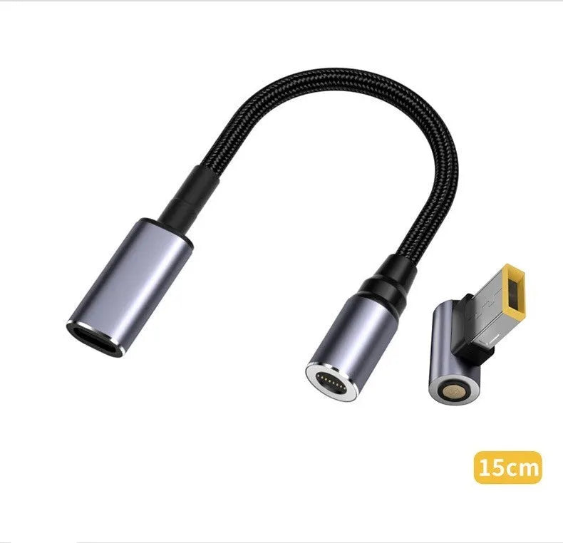 Type-C to square port magnetic charging cable for Lenovo phones with 1.8m length