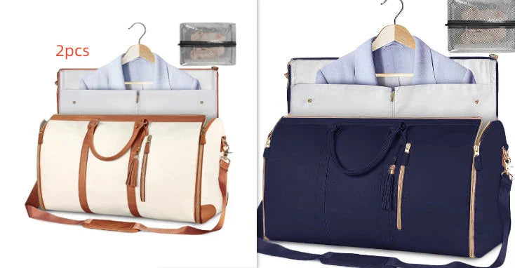 Stylish and durable carry-on travel bag with convenient organization pockets and versatile storage options