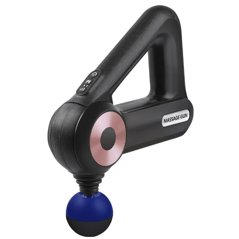 Blueidea Fascia Gun with multiple massage heads for deep muscle therapy