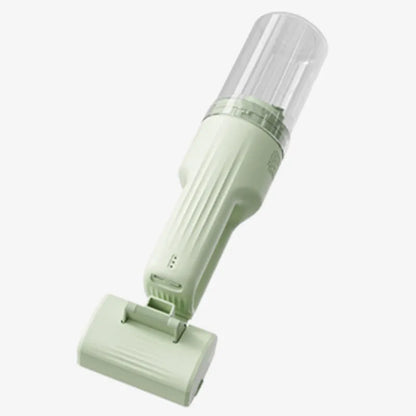 70W multi functional electric pet cleaning and shaving tool in bean sprout green or sky white, PVC body, 380g