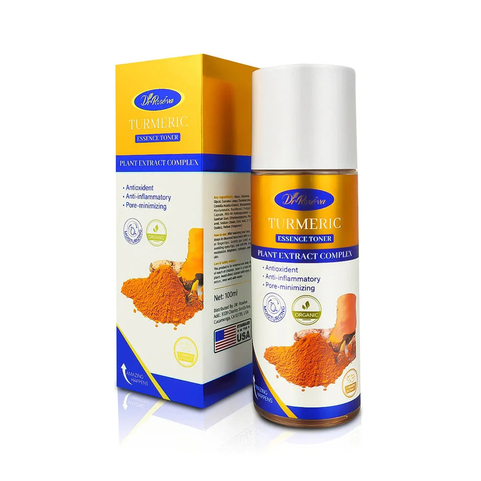 Turmeric Essence Lotion 100ml bottle for wrinkle reduction and skin firming skincare