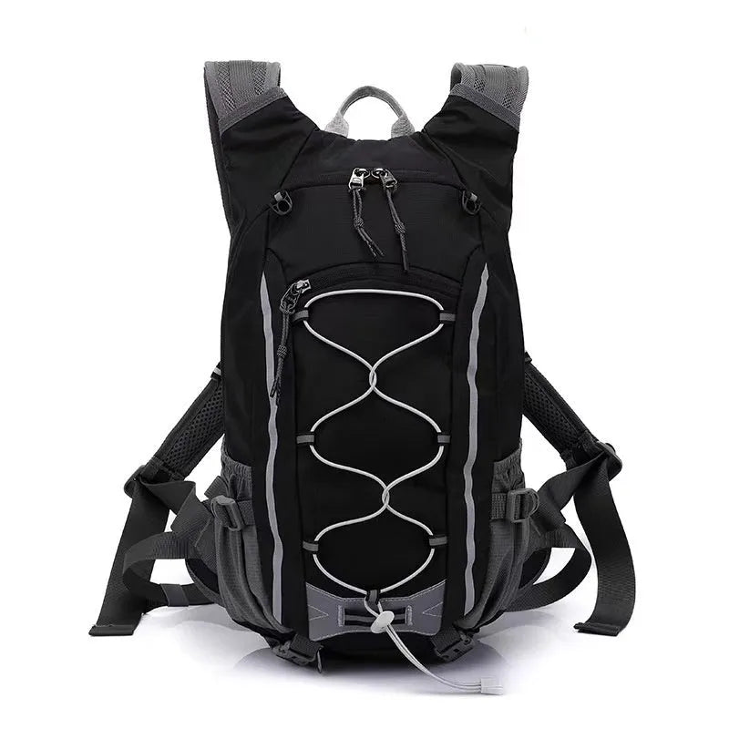 Cycling vest backpack in nylon, 20L capacity, breathable waterproof ultra-light design, shown in yellow
