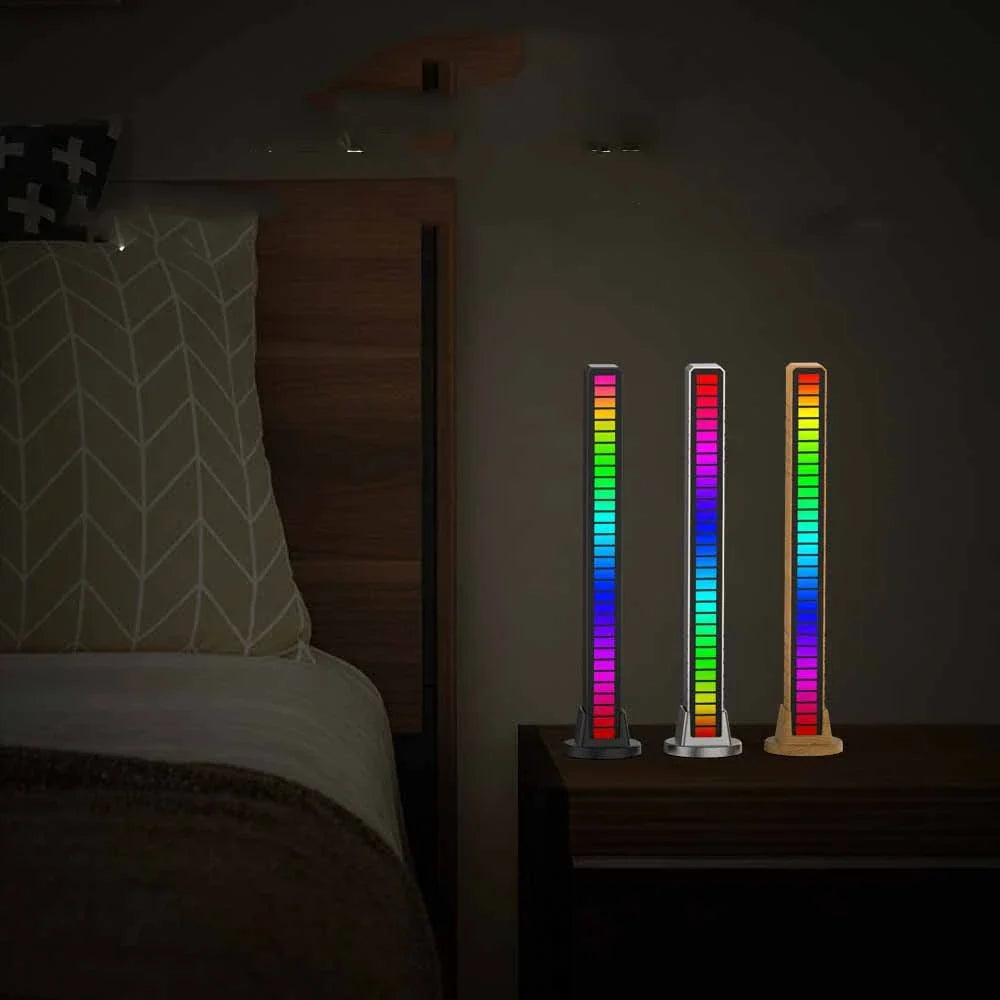 A LED strip light that automatically synchronizes with the beat of your music, creating a dynamic, RGB-powered light show for a mesmerizing ambiance.