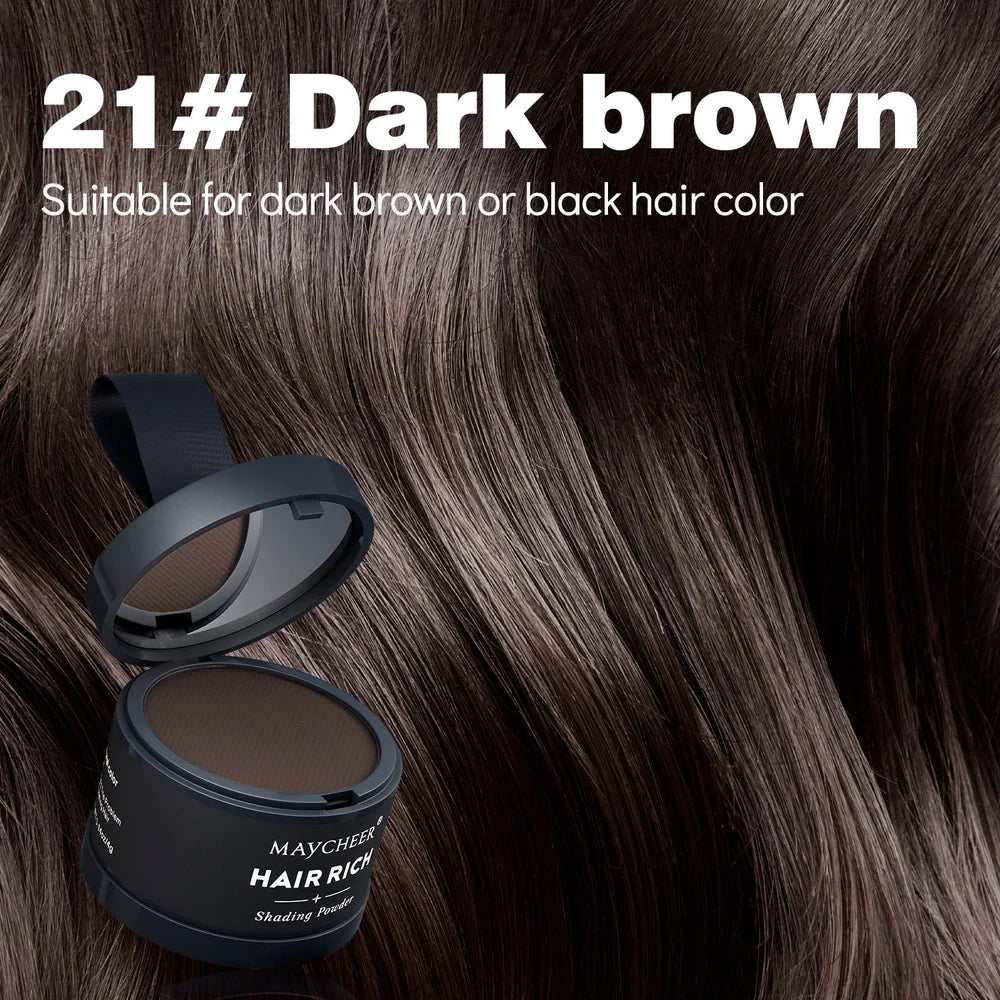 Hairline sculpting contour powder in plastic container with 4g content and waterproof properties