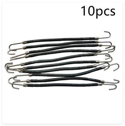 Double hook hair styling tool for wigs in solid colour weave design