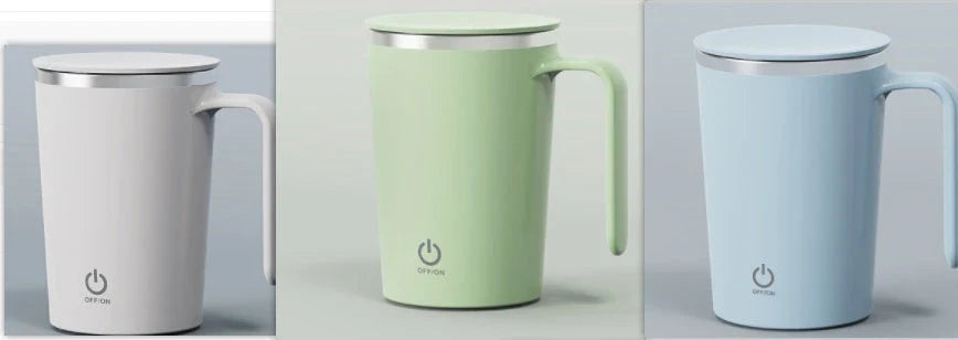 Automatic Electric Stirring Cup for Warm Beverages - Effortless Blending and Temperature Control