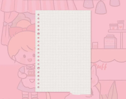 B5 and A5 refillable notebook with detachable coil binding and multiple cover design options