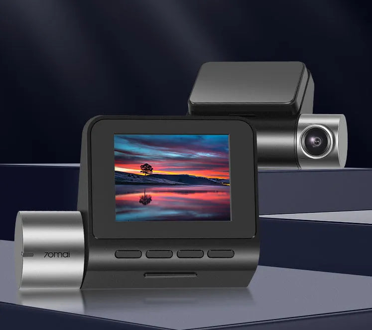 70 Mai A500S rearview mirror driving recorder mounted in vehicle with SONY sensor