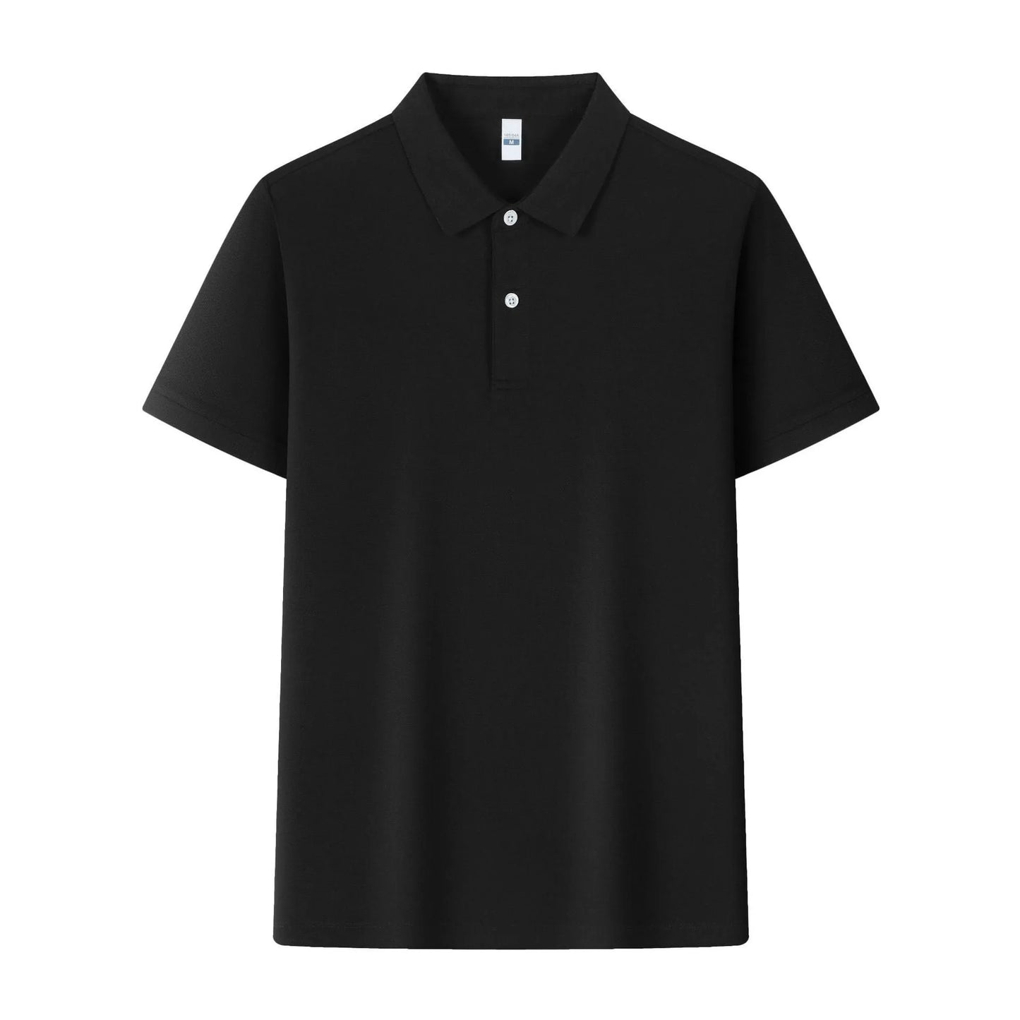Ice silk cotton polo shirt with lapel collar in various colours for summer business wear