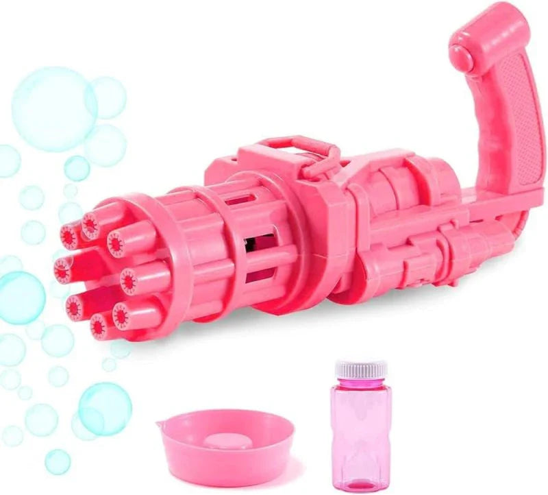 Bubble Blower Gun for Kids - Hands-On Bubble Fun with Realistic Design and Vibrant Colors