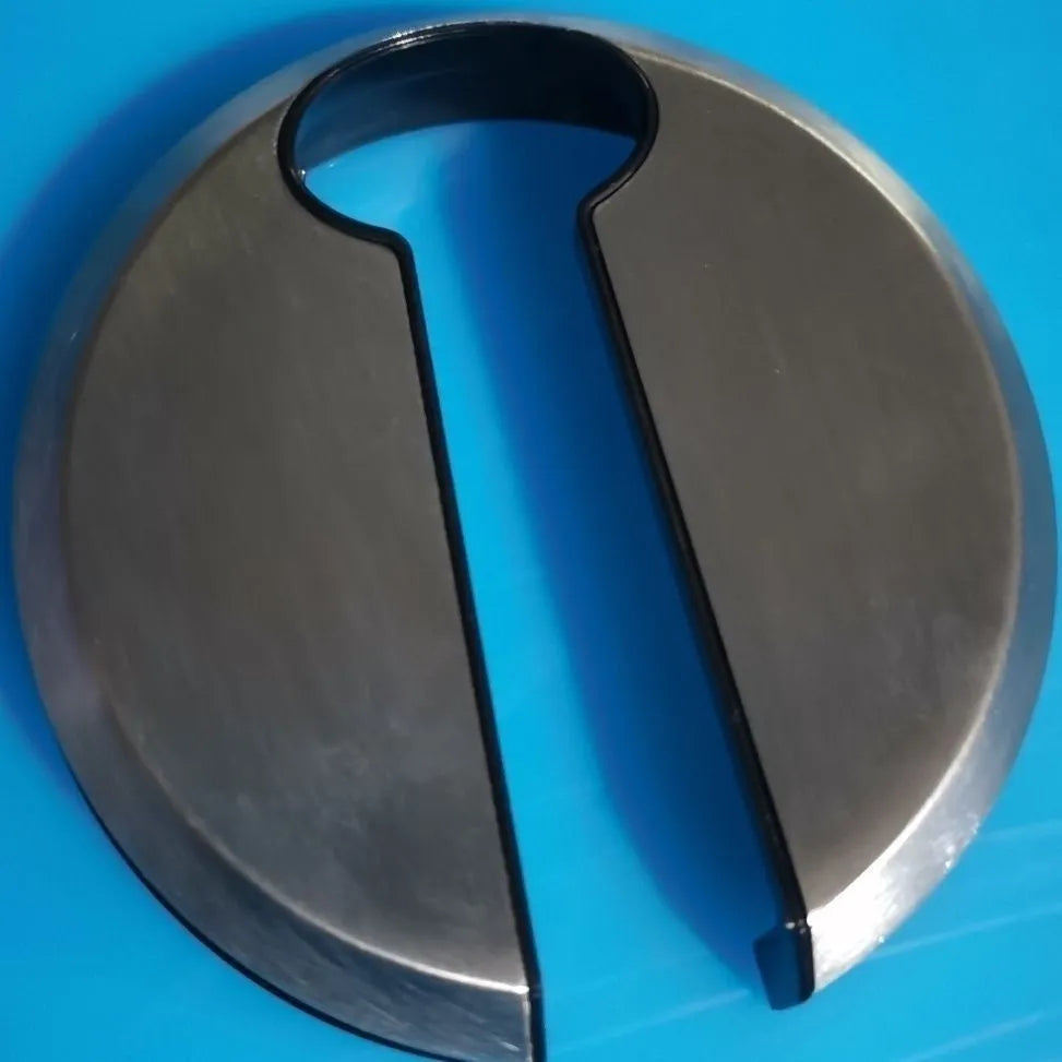 Stainless steel wine bottle opener with integrated paper cutter for foil seals