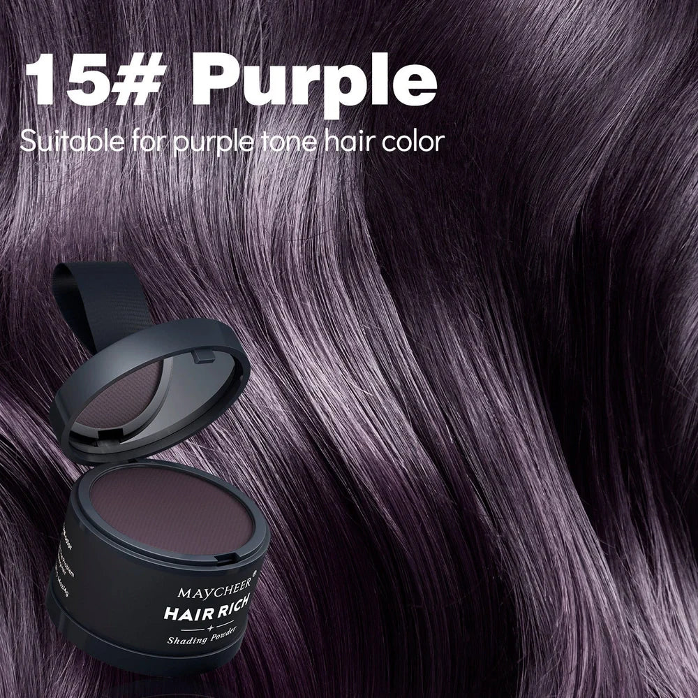 Hairline sculpting contour powder in plastic container with 4g content and waterproof properties