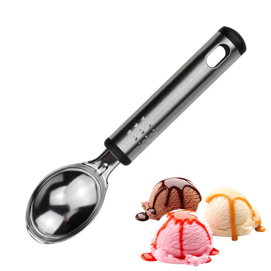 25-piece kitchen utensil set with hanging holes, silicone heads and stainless steel handles organised vertically