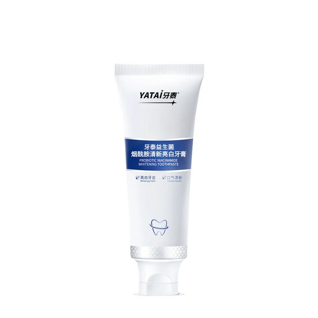 Probiotics Nicotinamide Whitening Toothpaste 100g mint flavour single tube for general oral care