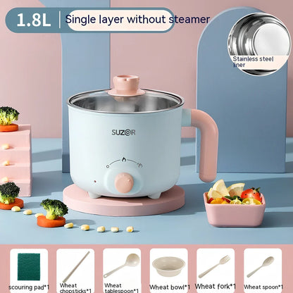 1.8L electric cooker with ceramic inner liner and stainless steel housing