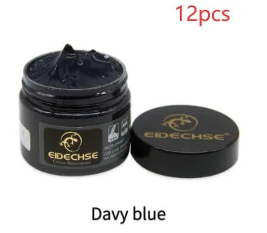 50ml leather repair cream colour restorer paste for car seats, sofas, shoes and wallets in multiple colours
