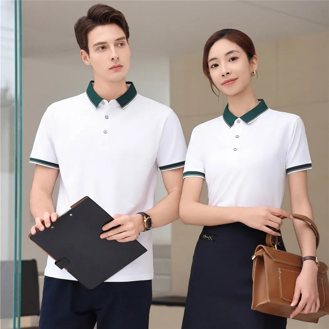 185g print polo shirt in straight pullover fit, short sleeve, colour matching, sizes S to 4XL