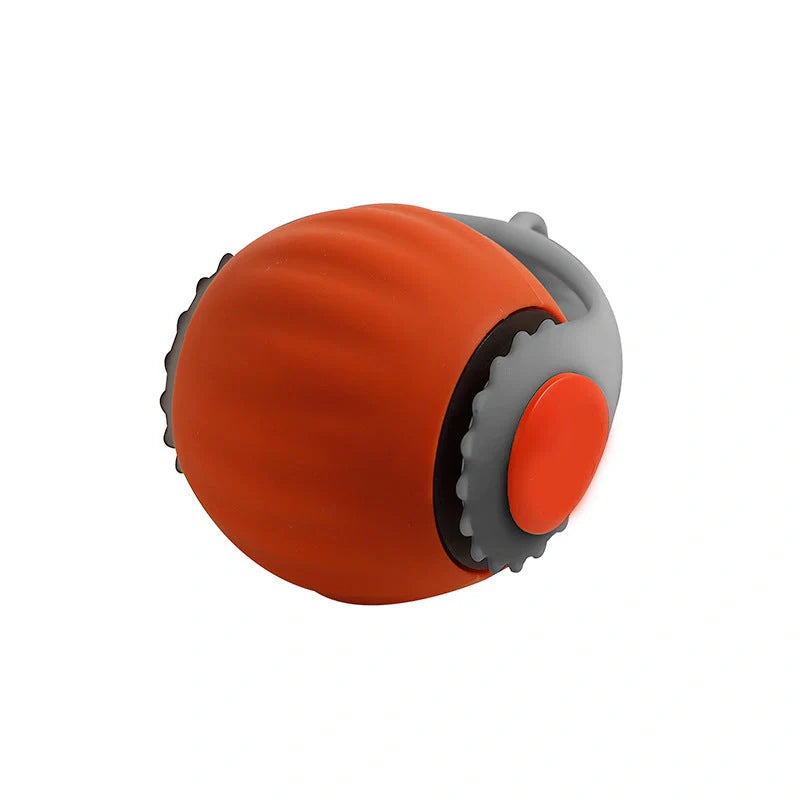 Gravity-activated cat toy ball with automatic motion for endless feline fun