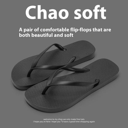 Foldable beach slippers with non-slip soles and hollow-out plastic upper in assorted colours