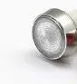 10mm stainless steel edge plastic indicator light with wire connection and flat end metal design