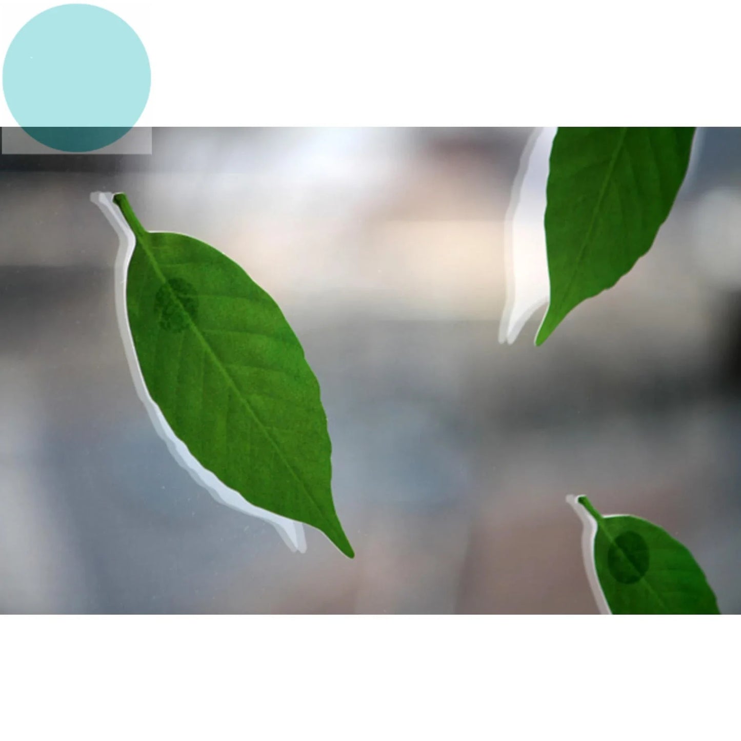 Colour-changing leaf thermometer with paper leaves that shift through autumn hues, used as a bookmark or decorative home accessory