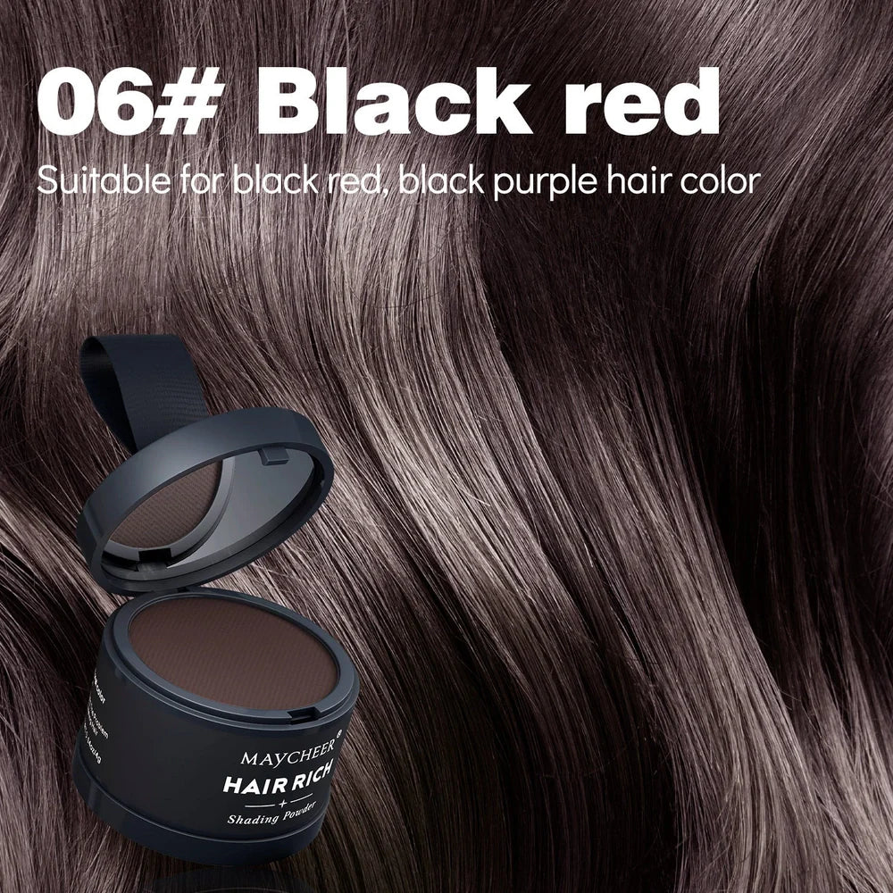 Hairline sculpting contour powder in plastic container with 4g content and waterproof properties