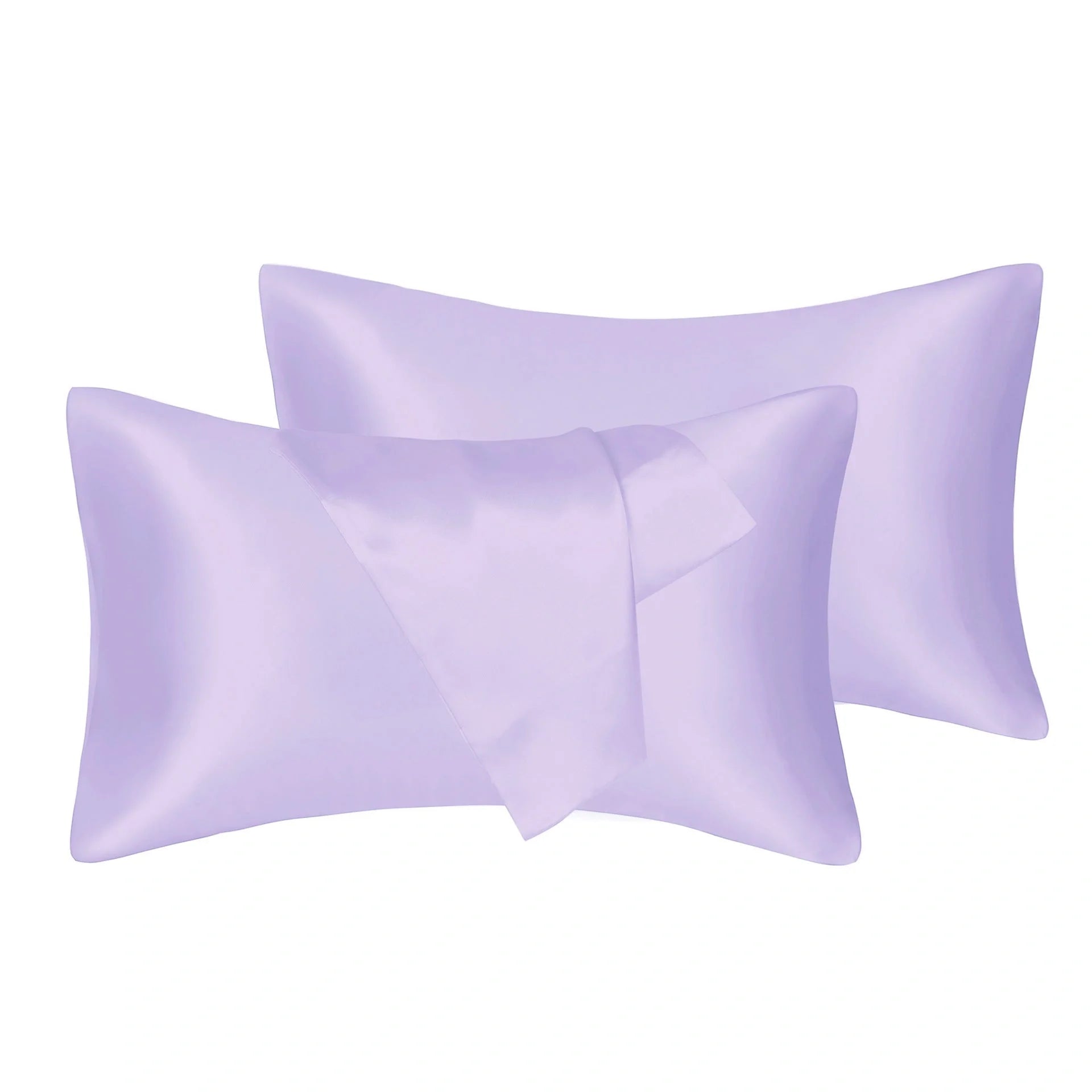 75D Satin Artificial Silk Pillowcase in various colours and sizes