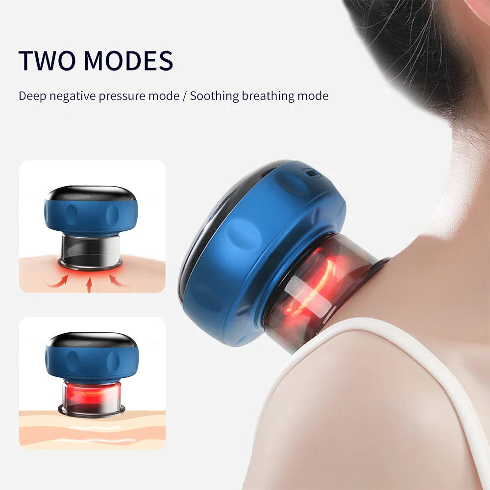 12-Speed Vacuum Massage Cupping Therapy Device for Body Slimming and Cellulite Reduction