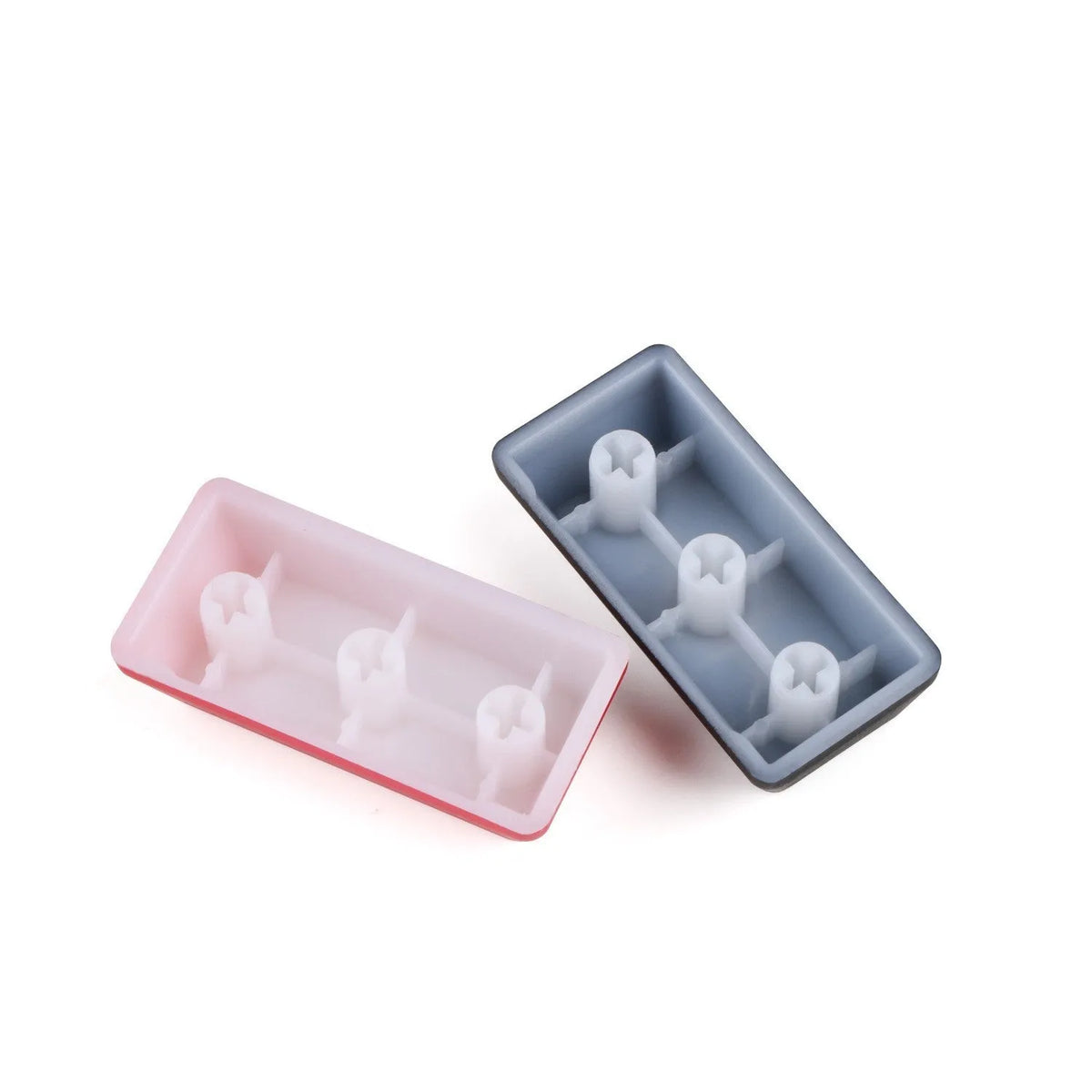 Transparent keyboard key cap with safety evacuation exit symbol design