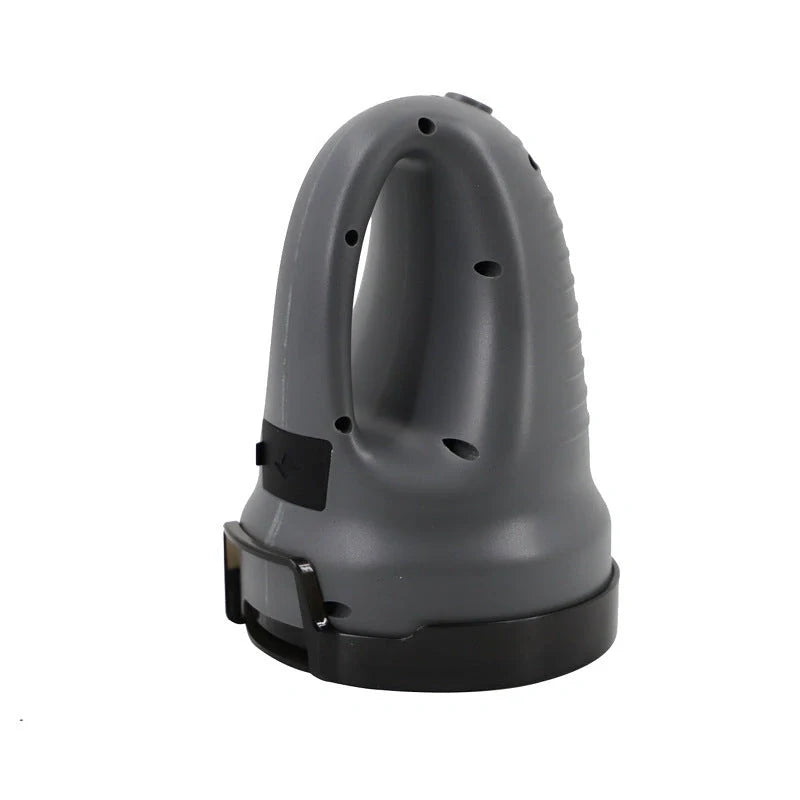 Electric snow scraper in yellow with USB charger for quick ice removal
